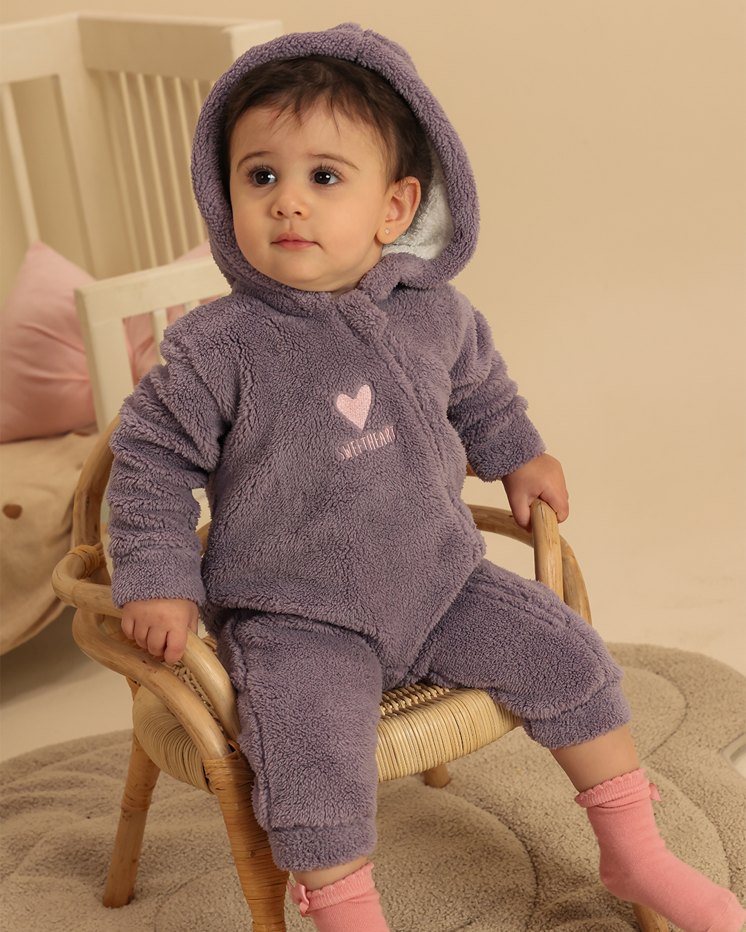 Baby Fur Romper