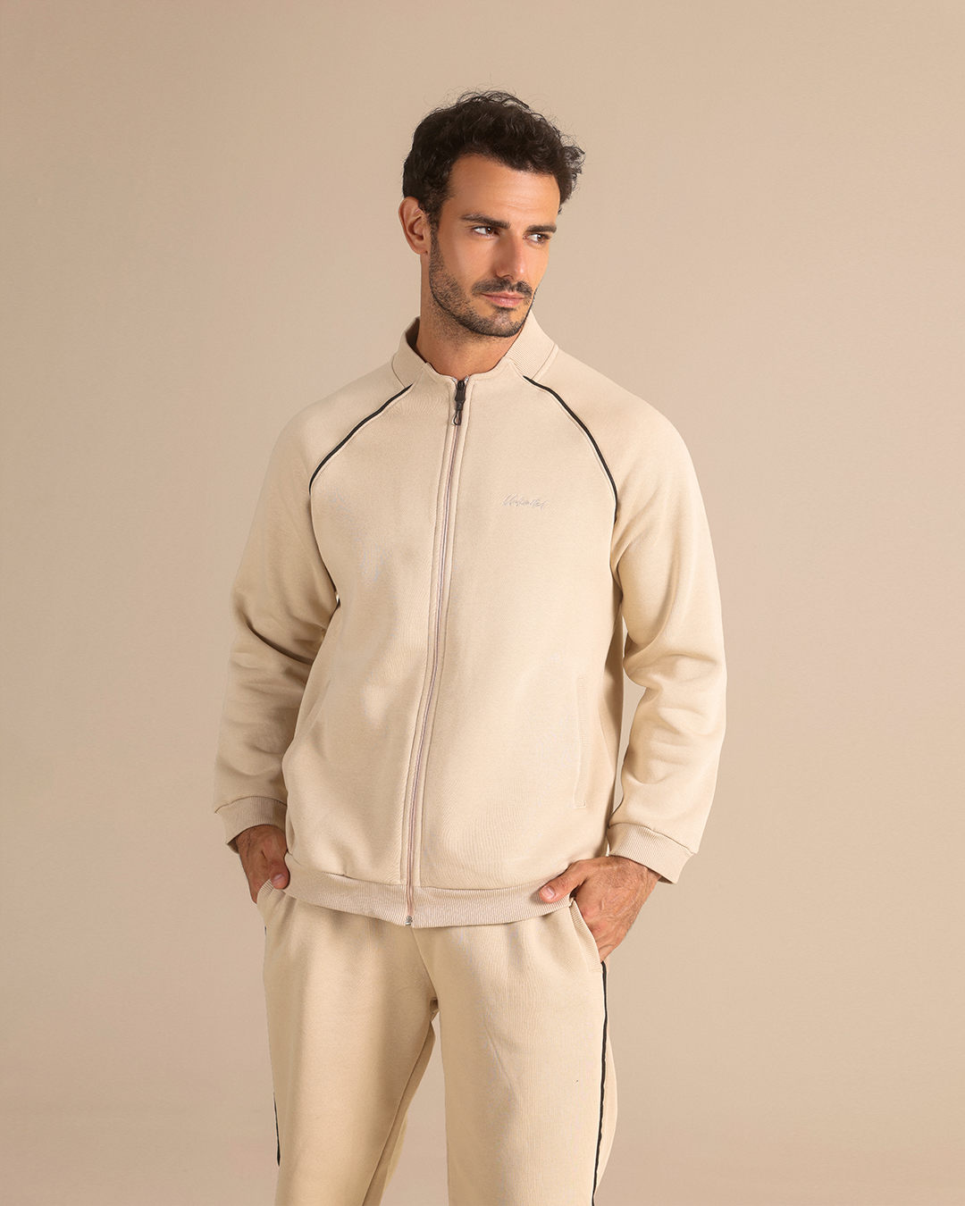 Raglan-sleeve tracksuit