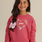 Girls' Flower Heart Pants Pajamas