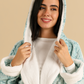 Abstract floral women robe