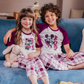 Family checkers بيجاما اولادي نص كم و بنطلون قطن