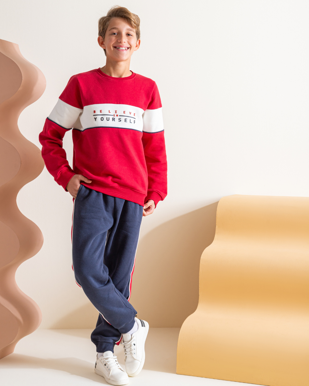 Belive in your self Milton boys pajamas