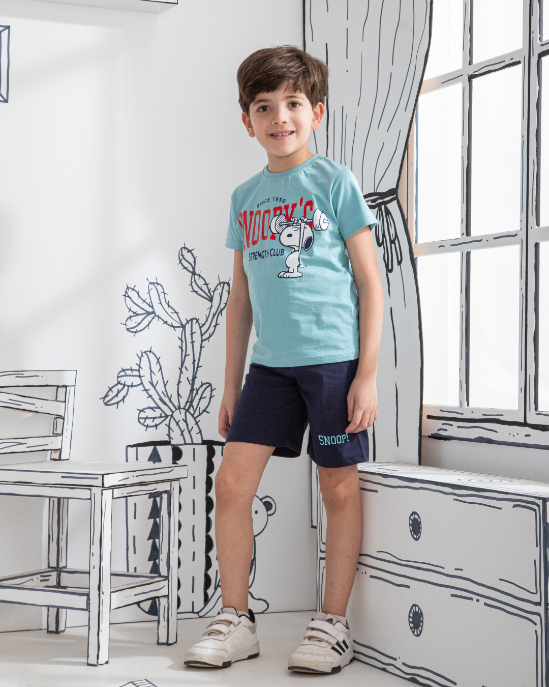 Snoopy بيجامه اولادي طباعة