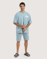 بيجاما رجالي بطباعة عصرية