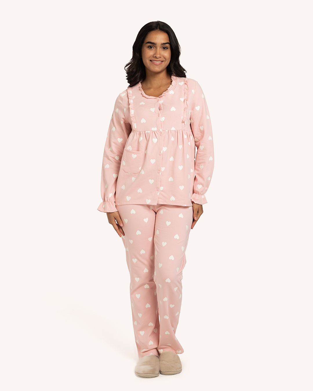 Pajamas Harimi Avec Des Cœurs de cœur