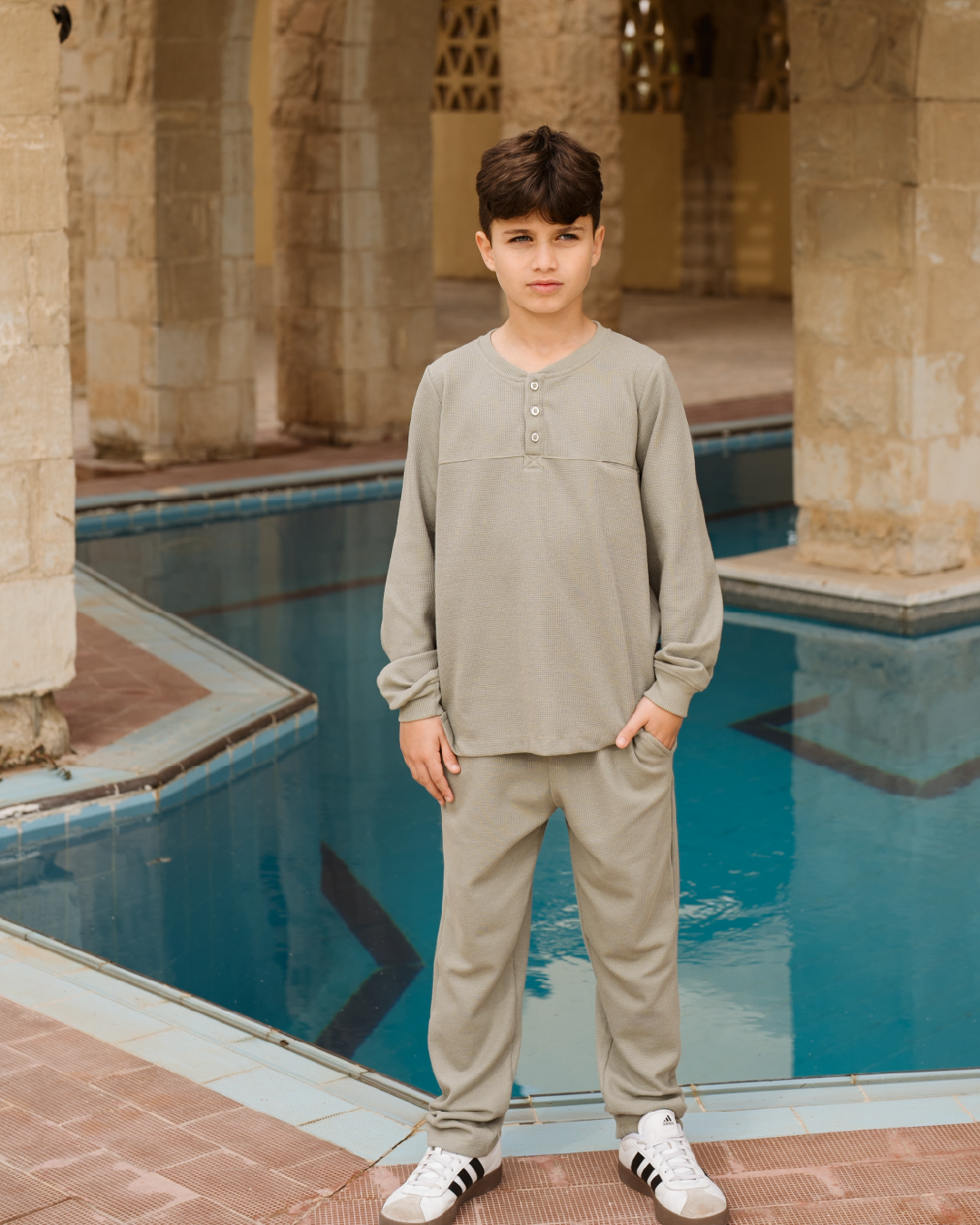 Cool boy بيجاما اولادي بكم و بنطلون