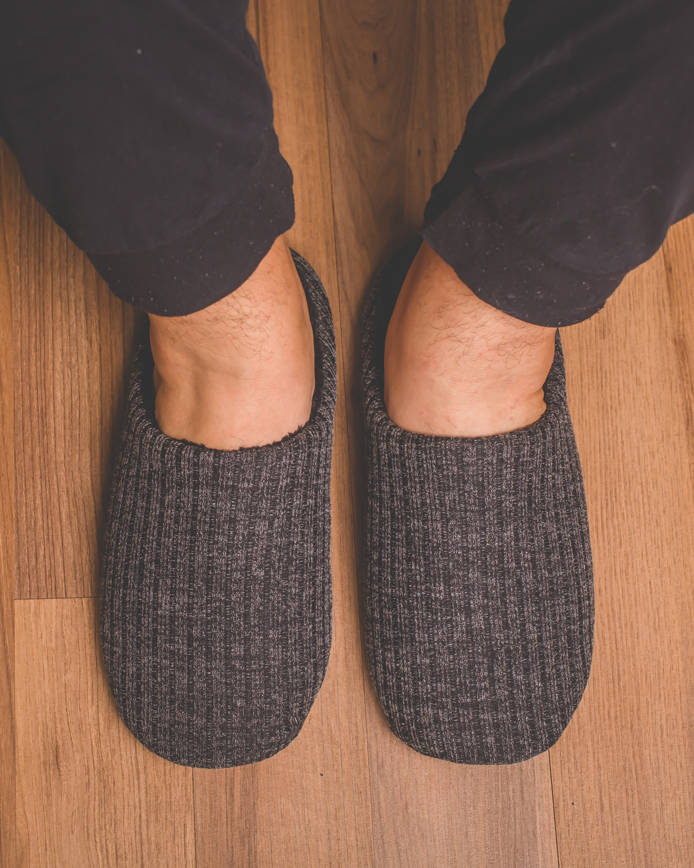 Trico Gray Men's Trico Gray Slippers