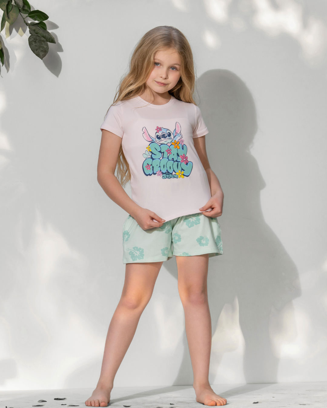 شورت بيجامة بناتي – خليكِ مرحة