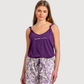 Women's Printed Cashmere Shorts Pajama Set