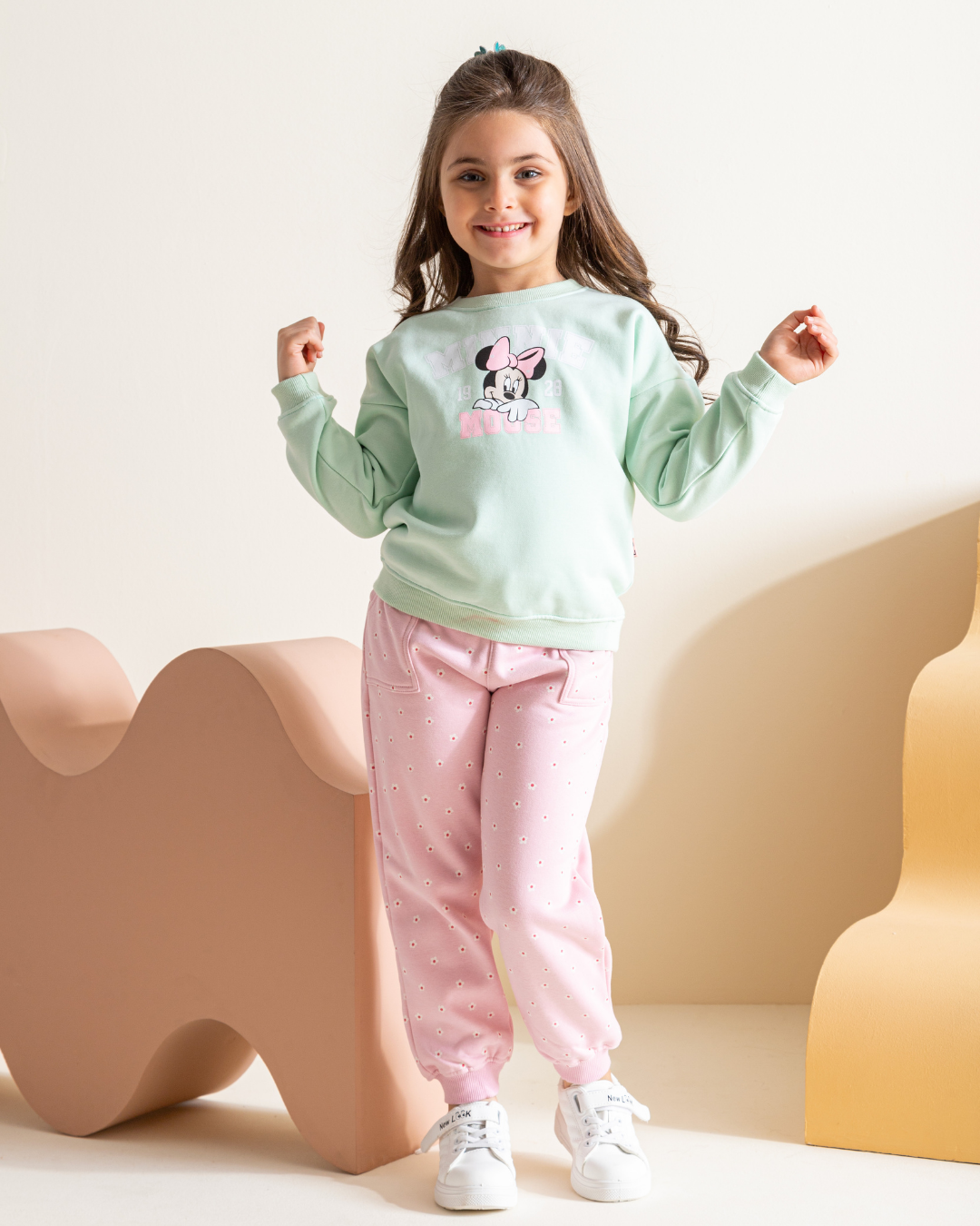 Minnie mouse بيجاما بناتي ديزني