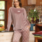 i choose you women's pajamas with hearts