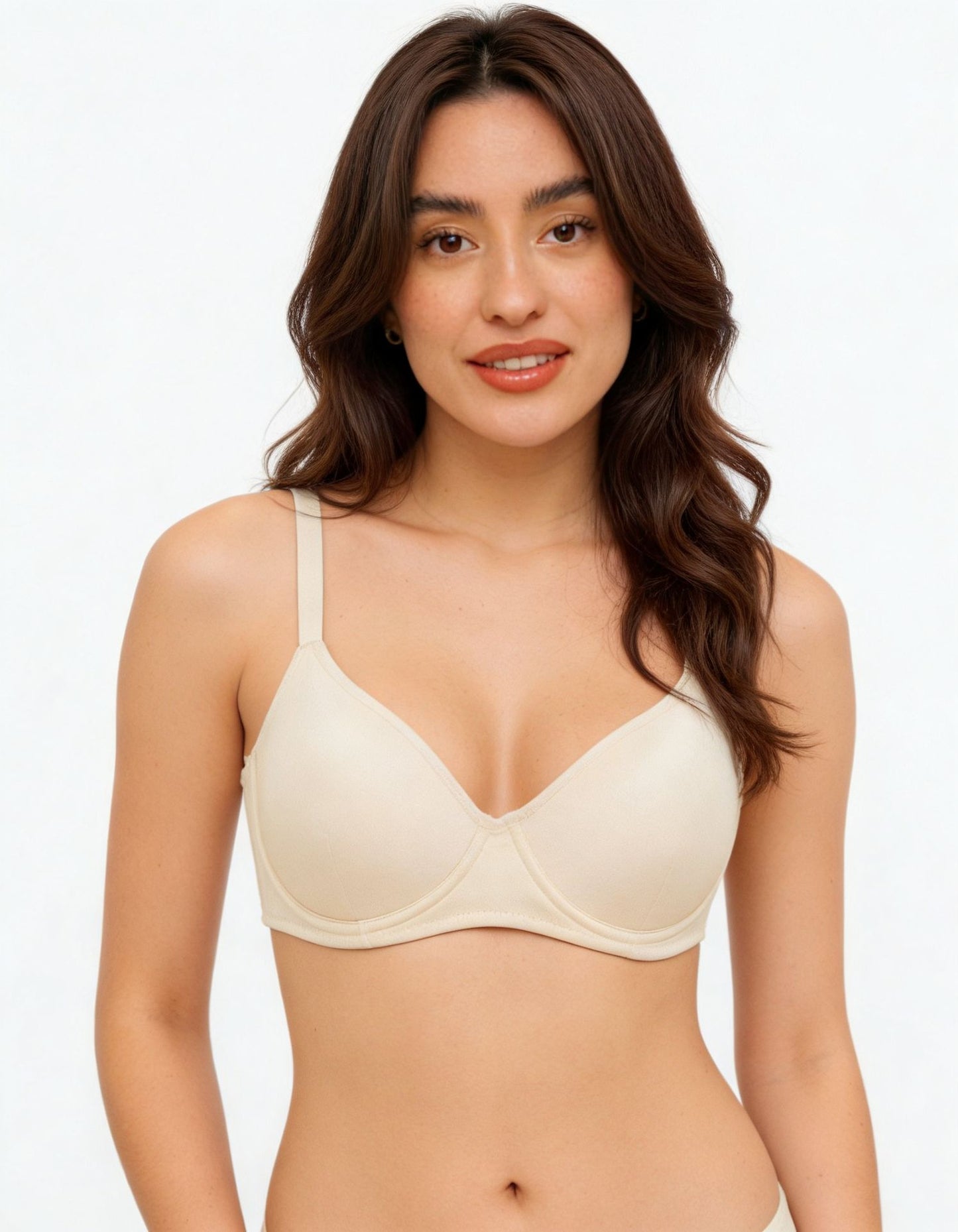 Minimizer Bra with Underwire Cup