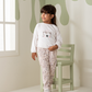 Wild young girls' pajamas with sleeves and Heidi pants