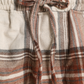Women plained pants warm winter
