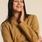 Vintage Flowers Women Classic Pajama in ochre