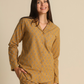 Vintage Flowers Women Classic Pajama in ochre