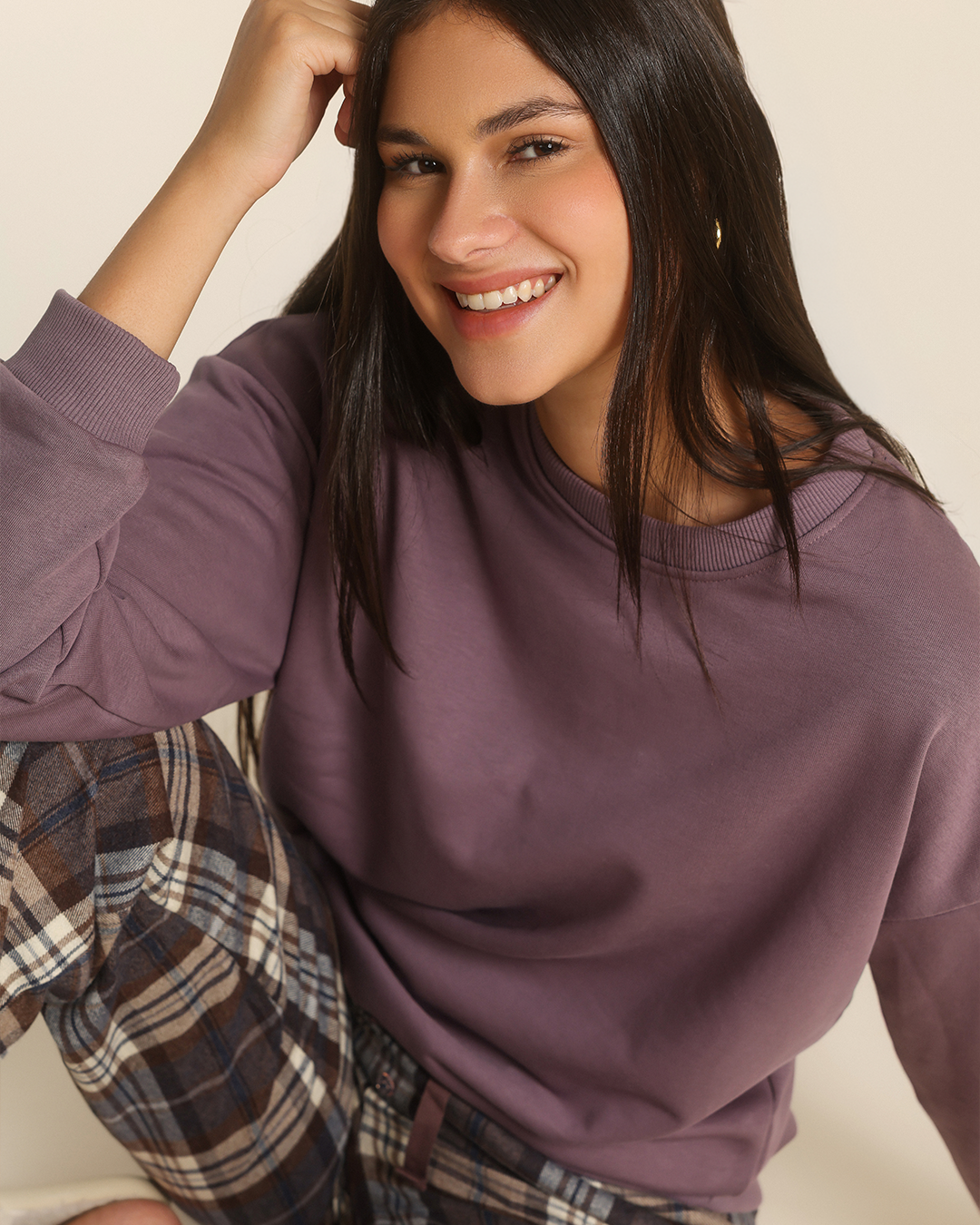 Sharing Winter Together Women Classic Pajama