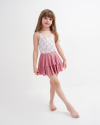 Flowers Girls' Swimsuit