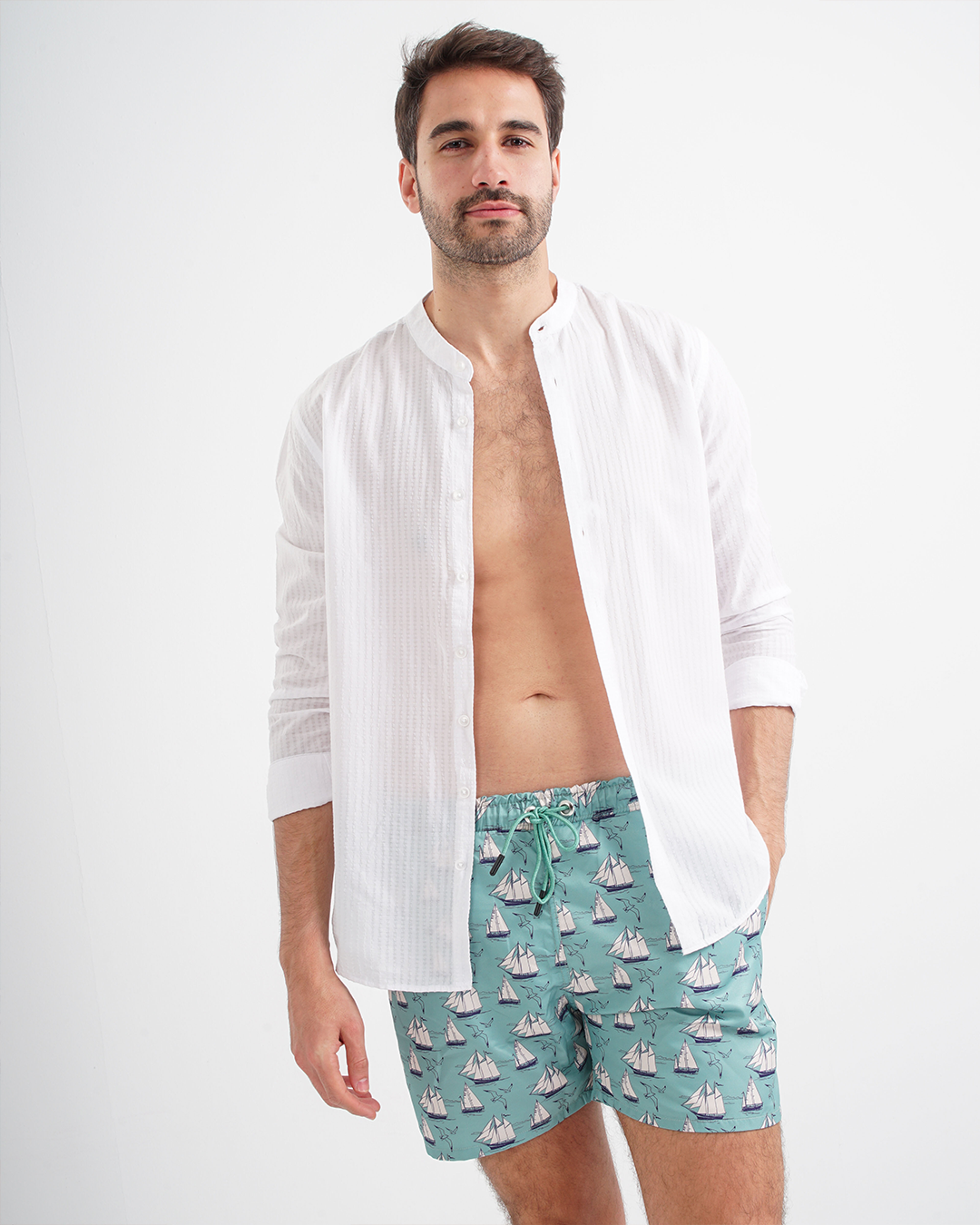 Boats Men's Swimwear