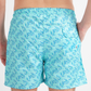 Men's swimsuit shorts leaf print