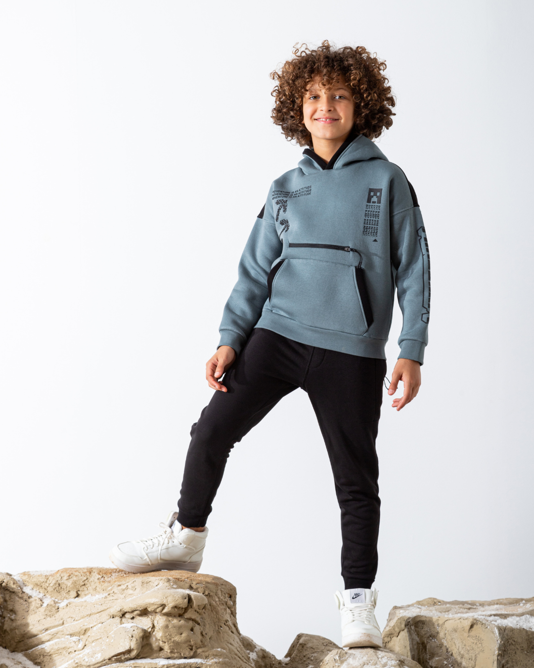 Oversize Minecraft بيجامه اولادي