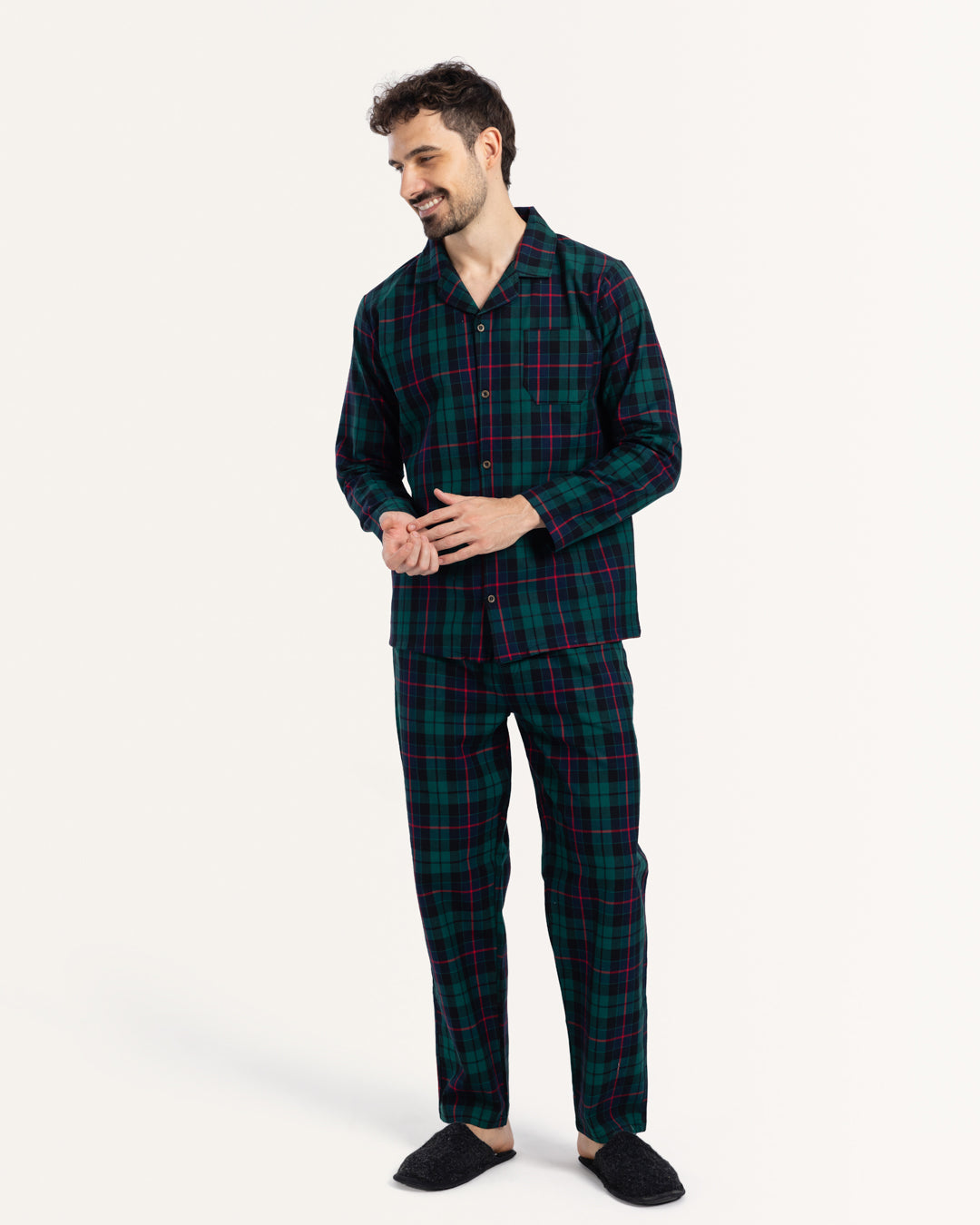 بيجاما كلاسيك شتوي كاروهات