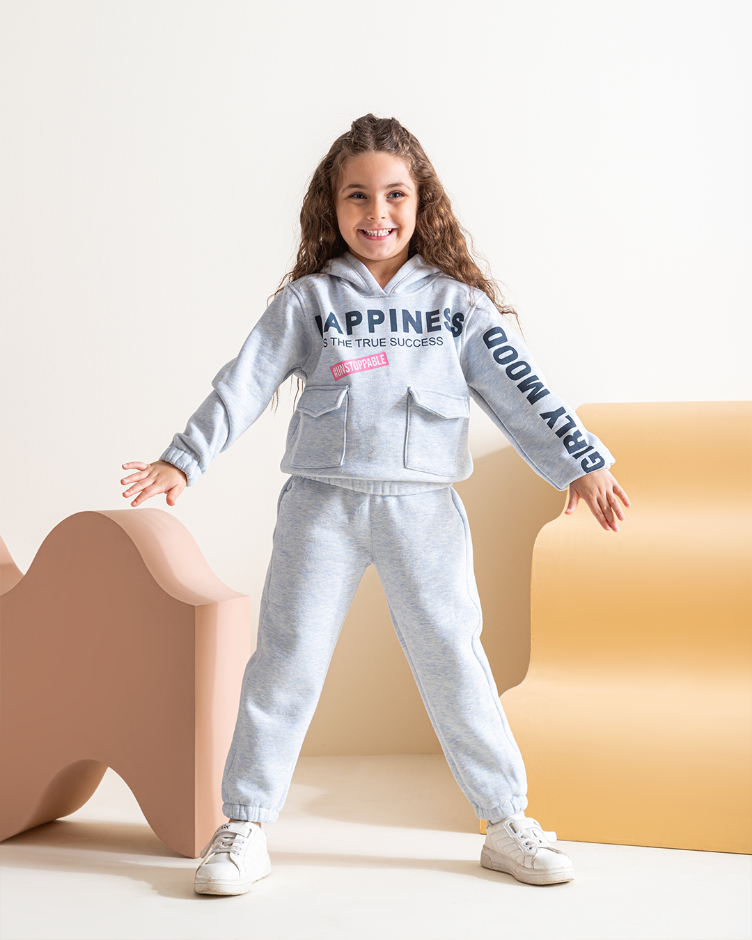 happiness is the true success Girls' pajamas