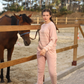 Women's striped printed pajamas