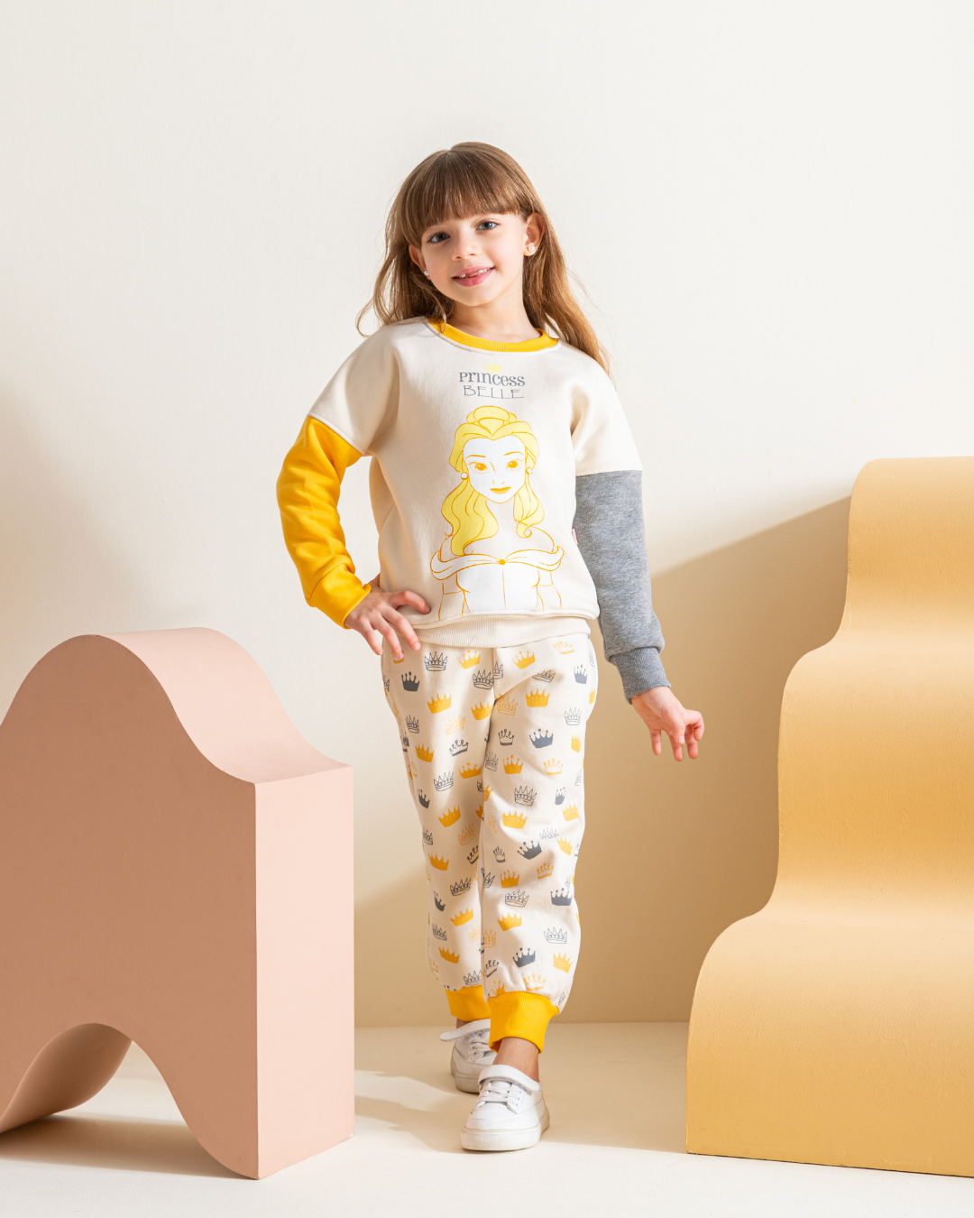 Princess Belle Disney Girls Milton Pajamas