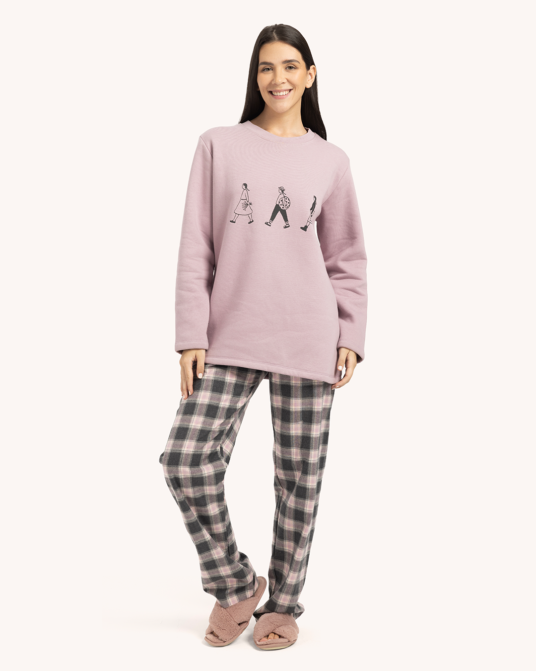 بيجاما حريمي ميلتون بنطلون كستور