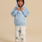 Kids' koala hoodie pajamas