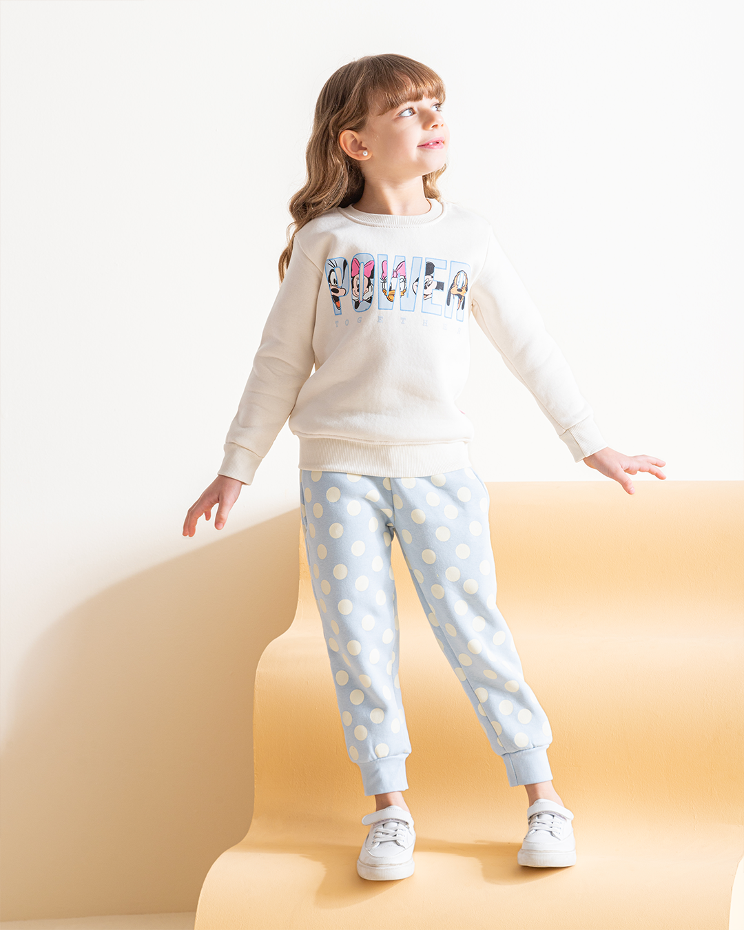 Walt Disney girls' long sleeve pajamas