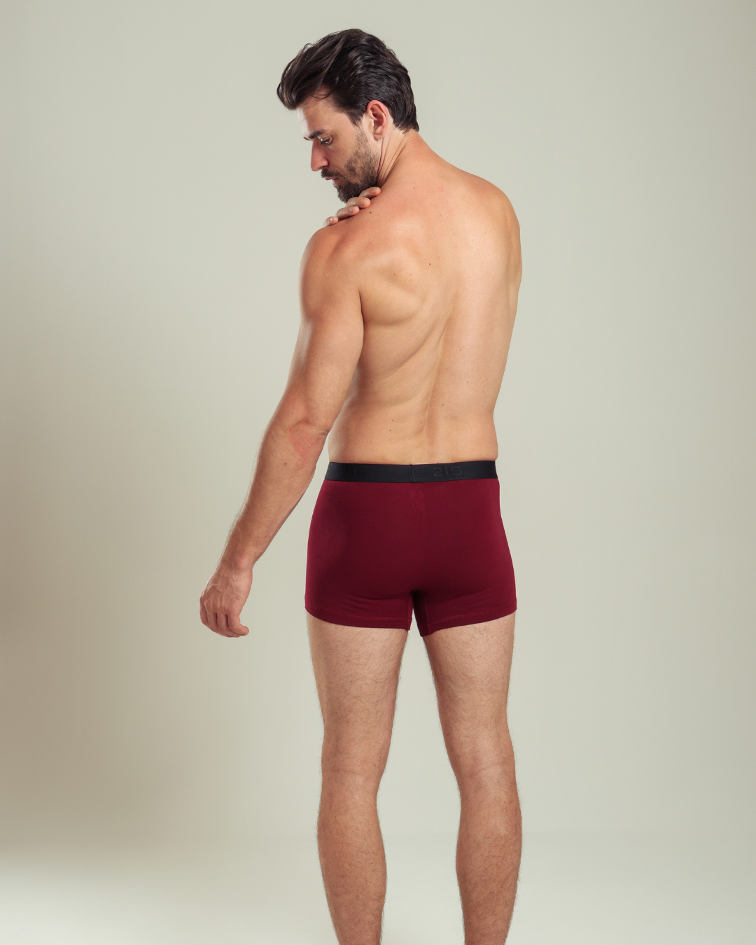 بوكسر رجالي سادة الوان