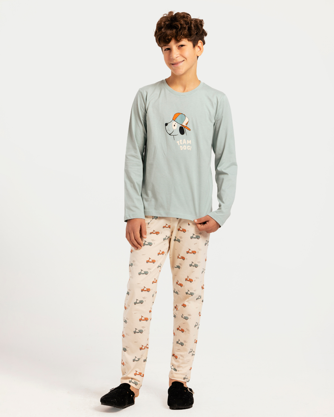 بيجاما أولادي بكُم فريق السرعة