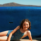 Girls' One-Piece Multicolored Tiger Swimsuit