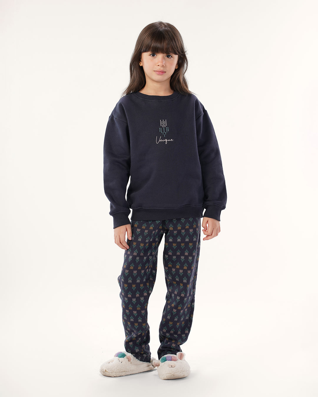 بيجاما زهور دافئة