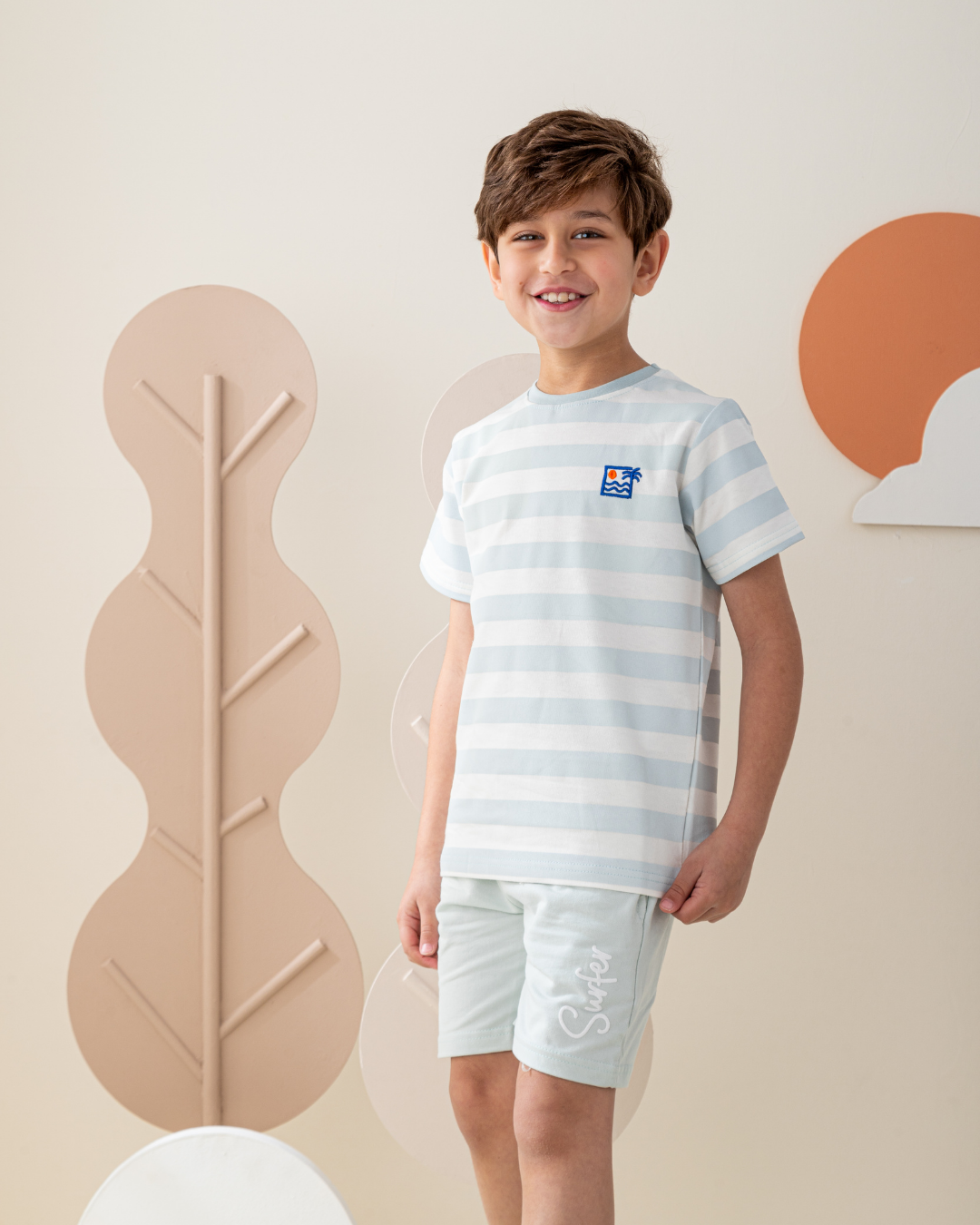 بيجاما نص كم و شورت سمر ميلتون ركوب الامواج