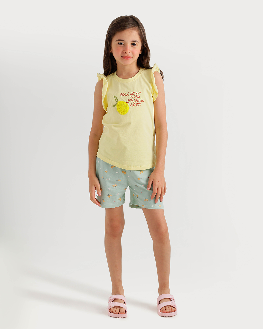 Lemone Girls' Pajama Kit Shorts