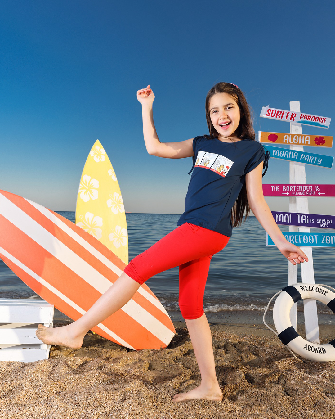 garfield picture Girls' pajamas, full-sleeved and tight