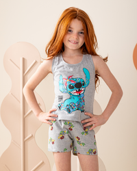 بيجاما اطفالي كت و شورت ستيتش