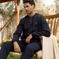 Small Cubes Men's buttoned pajamas