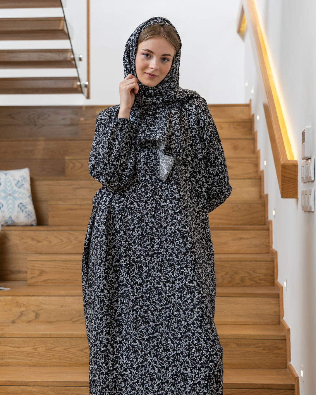 Women's viscose floral basdal