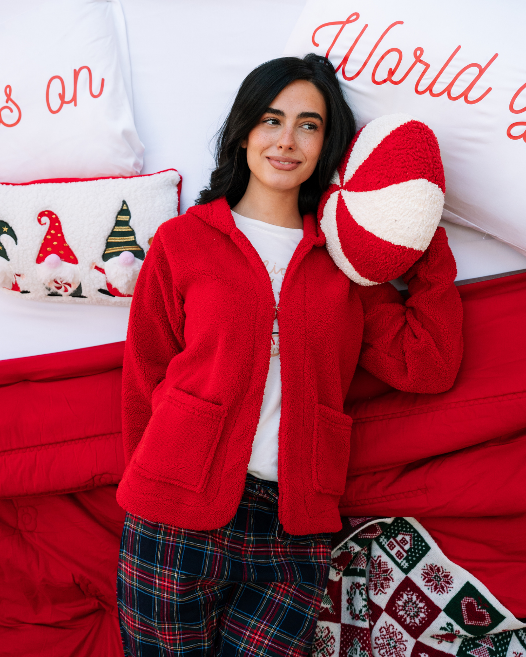 3-piece Christmas Vibes Pajamas