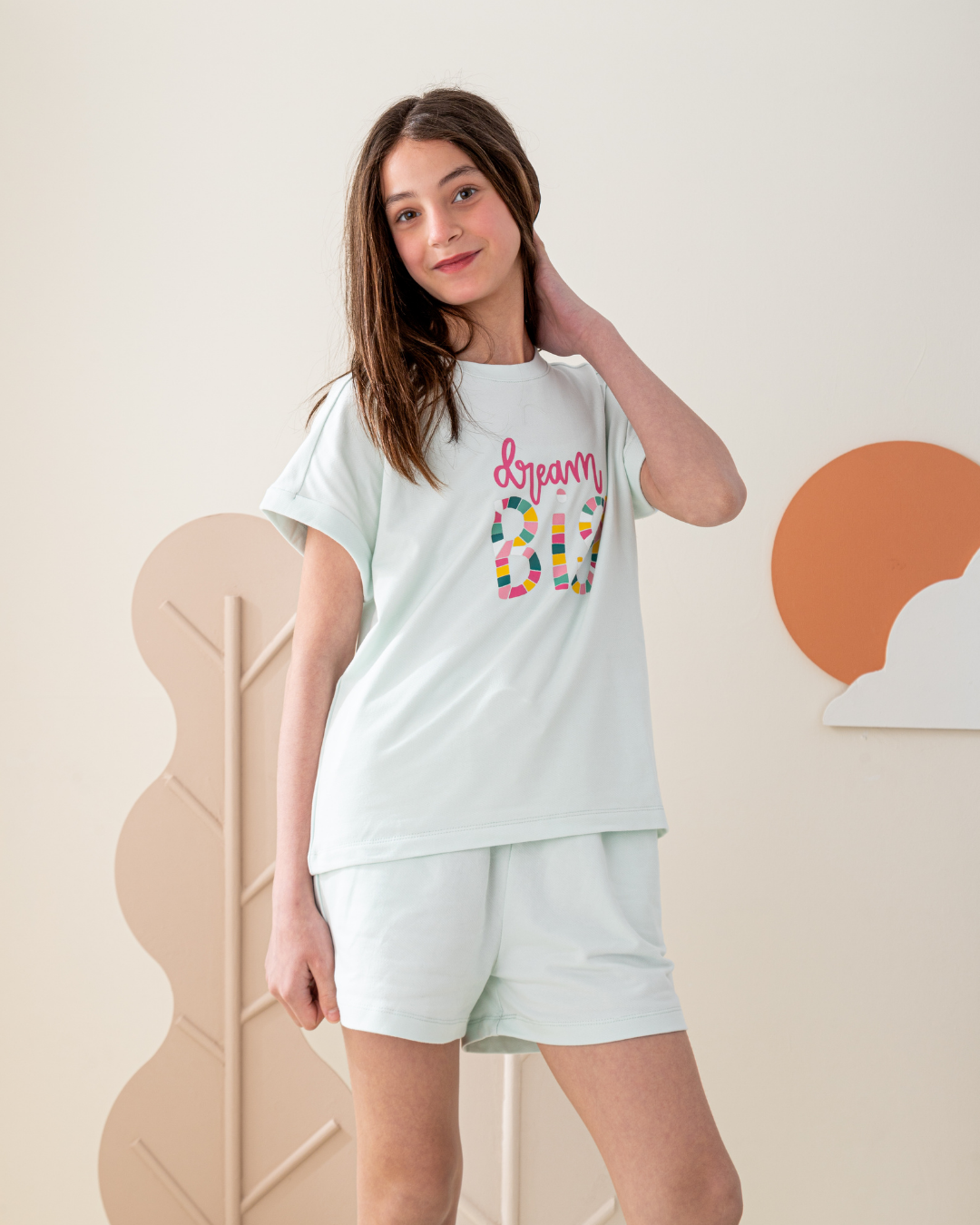 طقم شورت سمر ميلتون  حلم