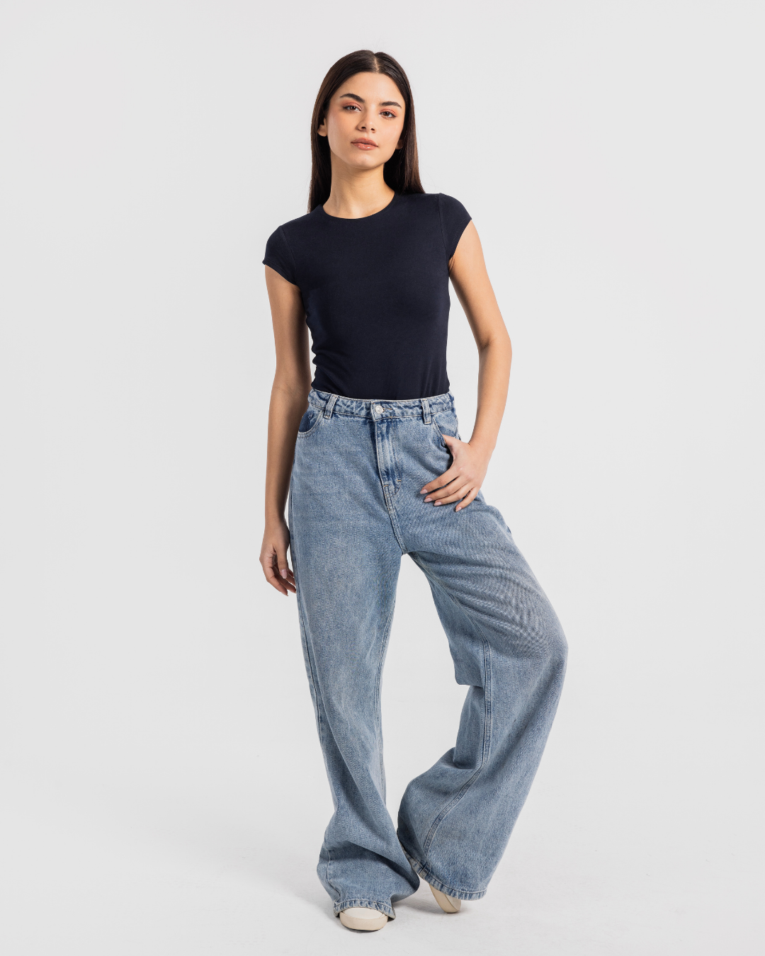 Polyamide كاش حريمي نص كم