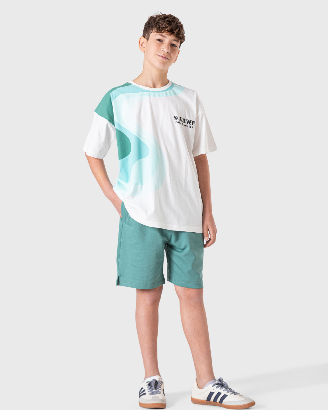 طقم توب مع شورت سمر ميلتون