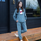 Hello Winter Ladies's Soft Elastane Velvet Pajamas 