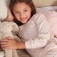 Micro stripes Kids girls pajama