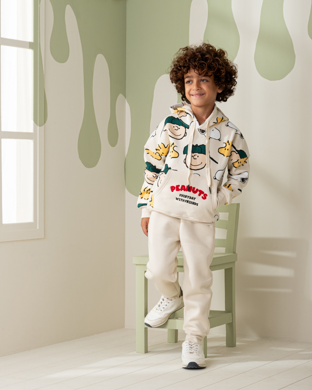 Peanuts and Friends Boys' pajamas with cabochon