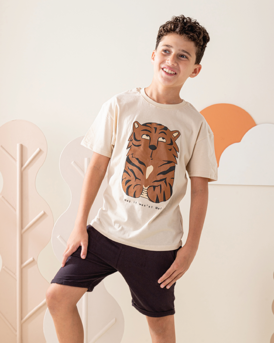 بيجاما نص كم و شورت سمر ميلتون نمر و ضفضعه